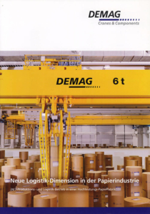 Printwerbung – Broschüre DEMAG Cranes & Components